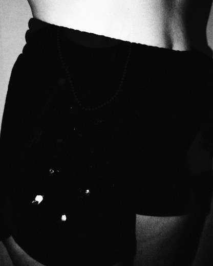 Core Grunge Black Shorts