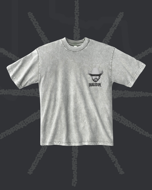 DIALED IN. TRADEMARK TEE