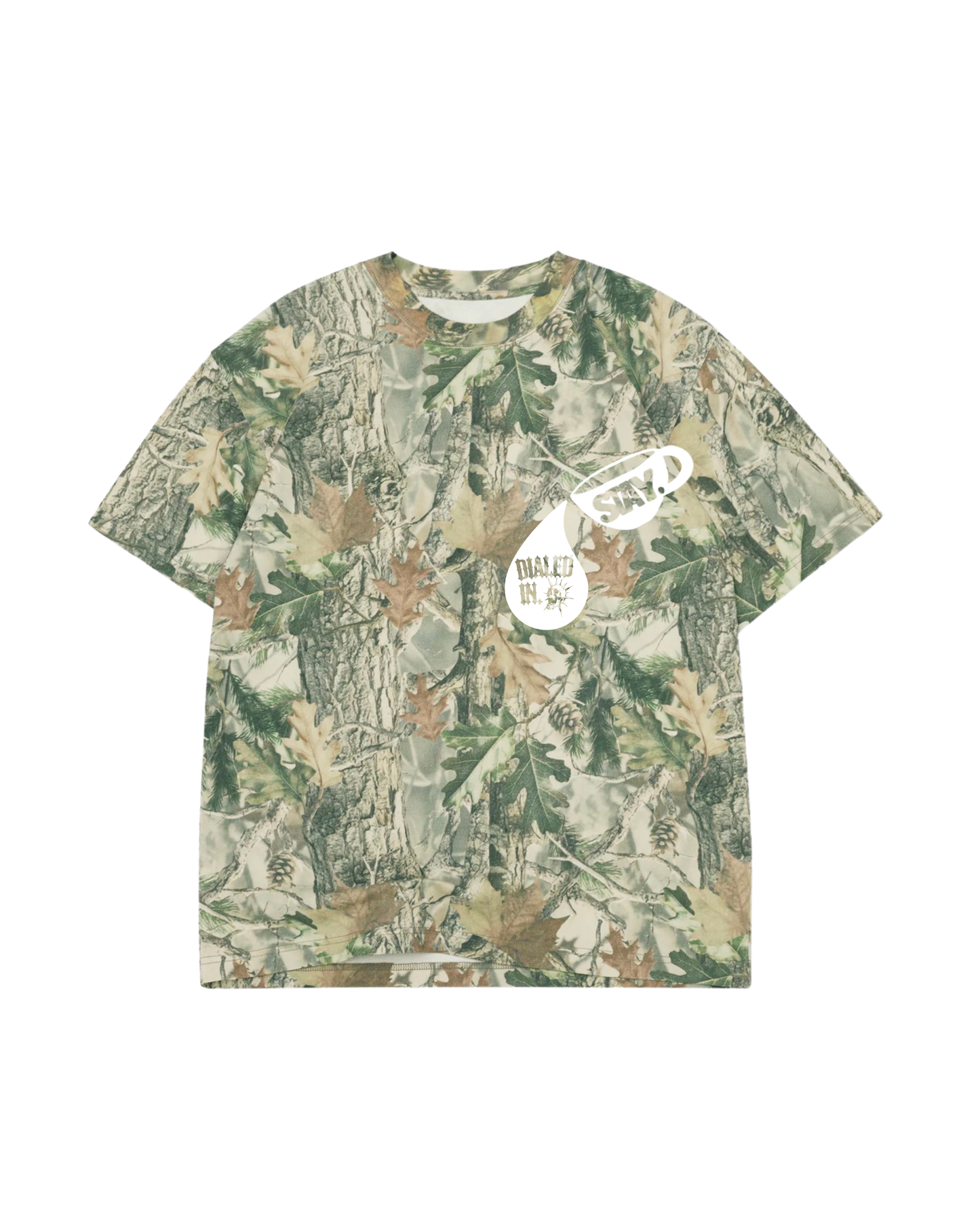 Please Stay Dialed In. Teee